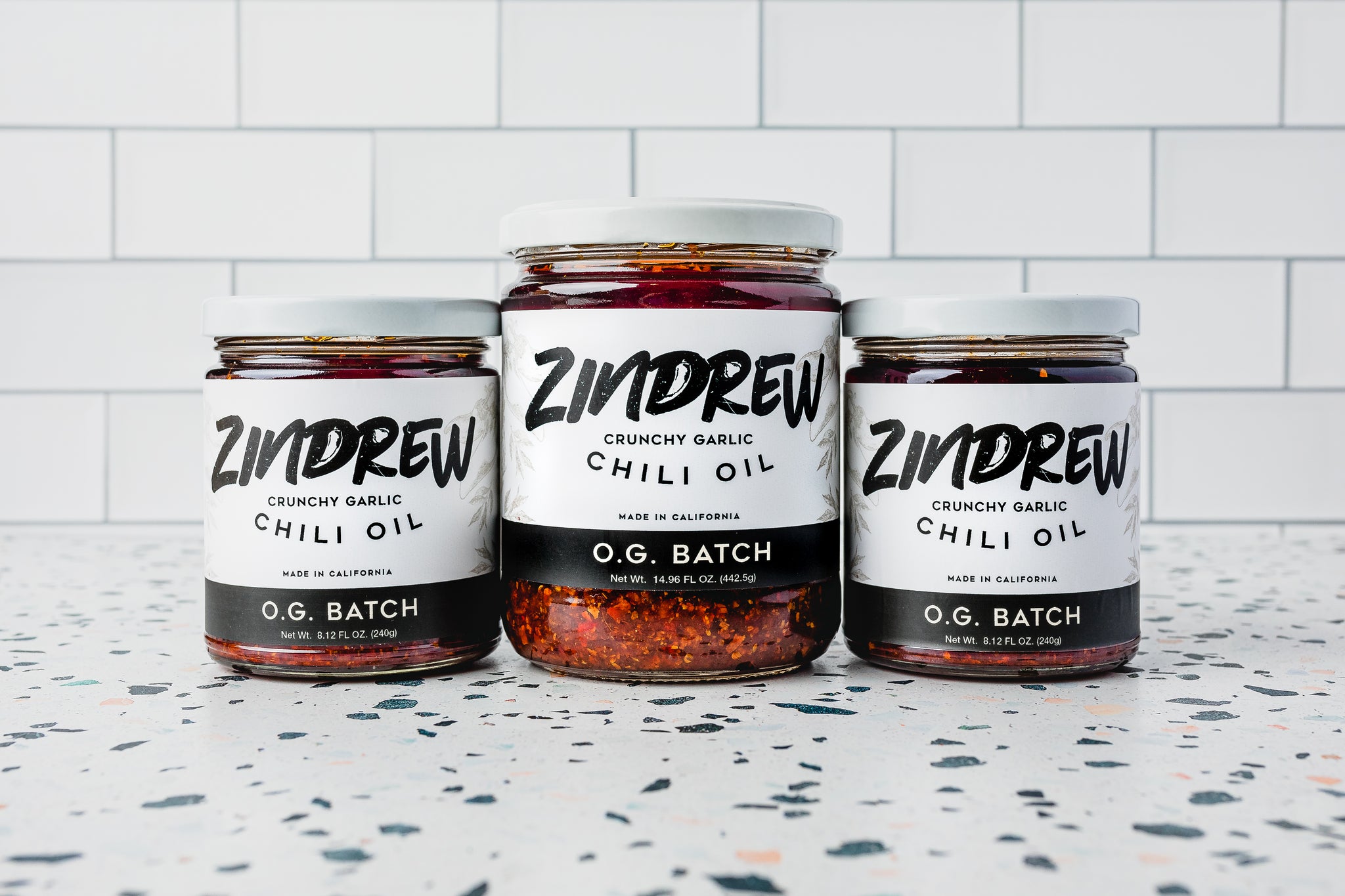 Zindrew Crunchy Garlic Chili Oil - OG Batch